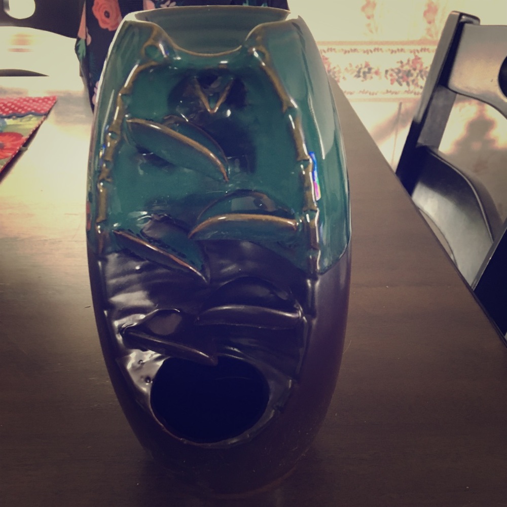 Waterfall incense burner